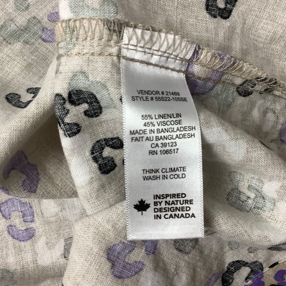 Linen Dress size Medium - Picture 5 of 5